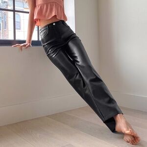 Wilfred Aritizia Melina Faux Leather Pants (4)